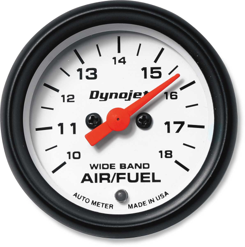 Dynojet Research - Dynojet Research Air/Fuel Ratio Gauges - White Face - 15-7018