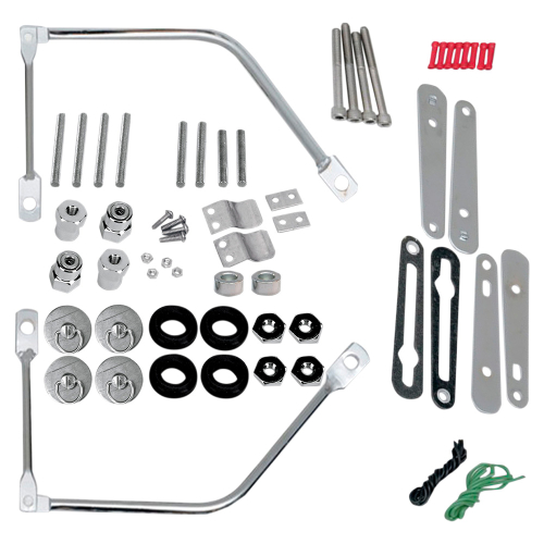 Saddlemen - Saddlemen S4 Saddlebag Complete Quick Disconnect Kit - 3501-0342