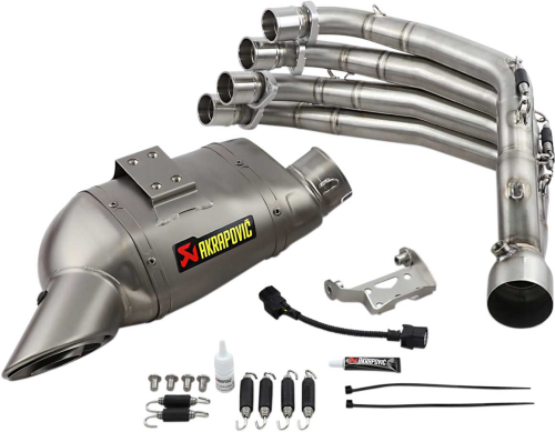 Akrapovic - Akrapovic Racing Line Full System Exhaust - Titanium Muffler - S-H6R11-AFT