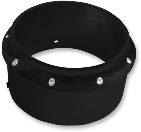 Covingtons - Covingtons 3in. Dimpled Billet Aluminum Exhaust Tip - Black - C1088-B
