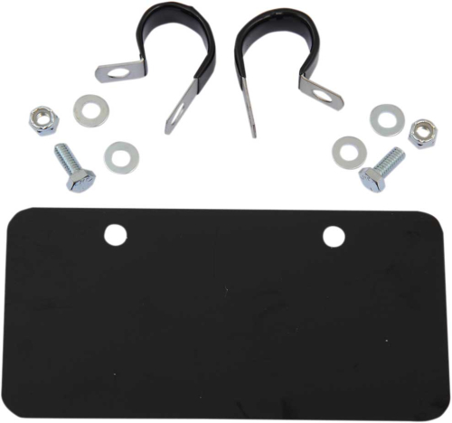 Moose Utility - Moose Utility Mud License Plate Holder - Black - 2030-1222