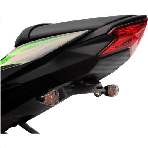 Targa - Targa Tail Kit with LED Turn Signals - Black/Clear - 22-473LED-L