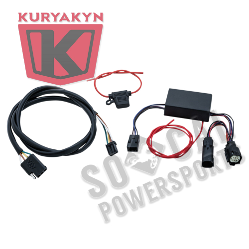 Kuryakyn - Kuryakyn Trailer Wiring Harness and Relay - 4-Wire - 2596