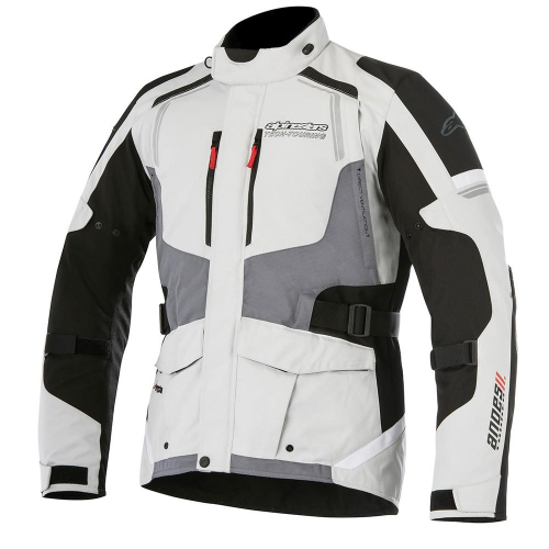 Alpinestars - Alpinestars Andes V2 Drystar Jacket - 3207517-9219-L - Light Gray/Black/Dark Gray - Large