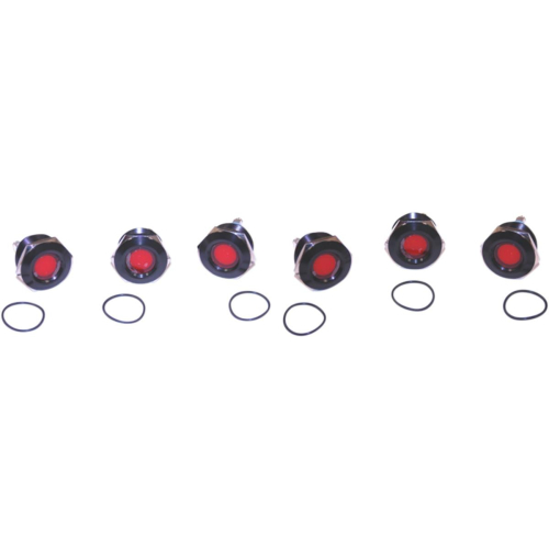 Namz - Namz Flush Mounted LED Indicators - 9/16 - Black - LLC-RFSB