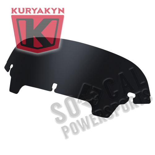 Kuryakyn - Kuryakyn Airmaster Dark Smoke Windshield - 5in. - 1770