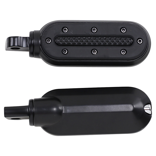Kuryakyn - Kuryakyn Heavy Industries Footpegs with Male Mounts - Satin Black - 7032