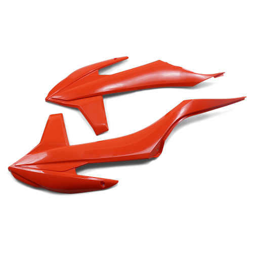 Cycra - Cycra Powerflow Intake Radiator Shrouds - Orange - 1CYC-1905-42
