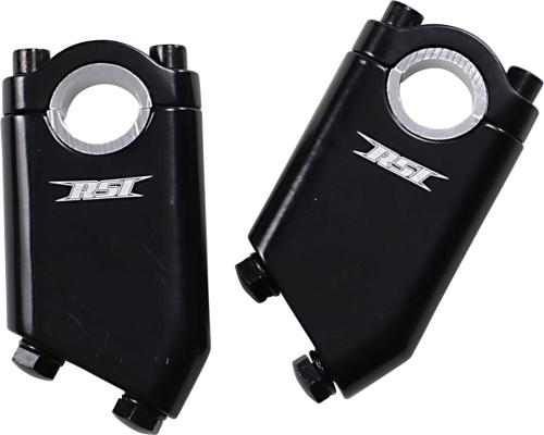 RSI Racing - RSI Racing Angled Handlebar Riser - 3in. Rise - 30 Degrees - Black - AR-3B-30