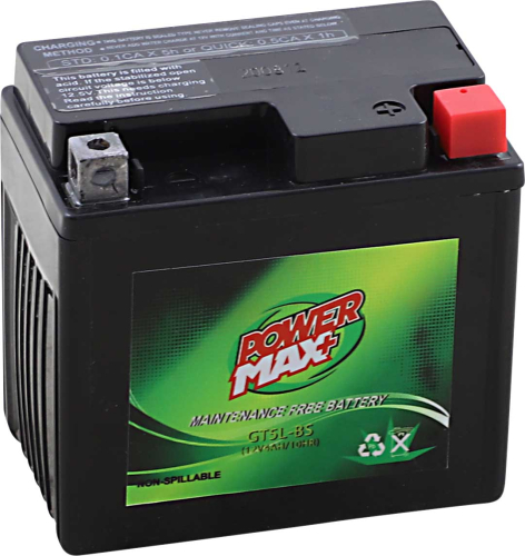 Power Max - Power Max Maintenence-Free Battery - GT5L-BS