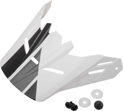 Z1R - Z1R Visor Kit for Rise Evac Youth Helmets - White/Black/Gray - 0132-1402