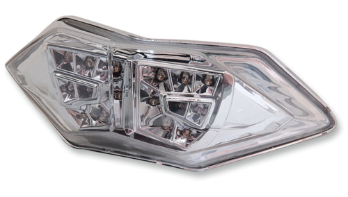 Moto MPH - Moto MPH Integrated Taillights - Clear - MPH-40042C