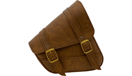 Willie & Max - Willie & Max Brass Monkey Dual Shock Swingarm Bag - Brown - 59779-08