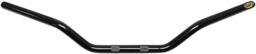 Flanders - Flanders 1in. Bad Boy Custom Bend Handlebar - Knurled and Drilled - Black - 650-48846