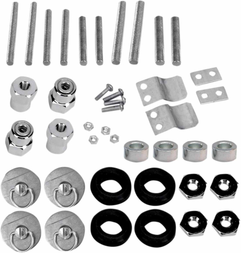 Saddlemen - Saddlemen S4 Quick-Disconnect Saddlebag Docking Post and Fastner Kit - 3521-0003