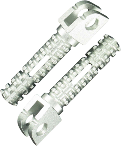 PSR - PSR SBK Pegs for OEM Footrest - Rider - Silver - 05-01202-21