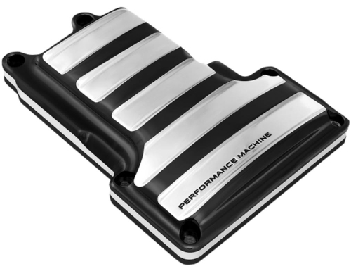 Performance Machine - Performance Machine Scallop Transmission Top Cover - Platinum Cut - 0203-2006-BMP