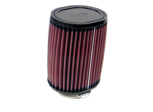 K&N Engineering - K&N Engineering Universal Oval Air Filter - Rubber End Cap - RU-1150