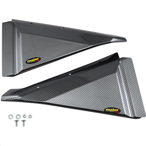 Maier Mfg - Maier Mfg Front & Rear Fender Flares (6 Piece Set) - Black - 492270