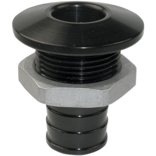 Jetinetics - Jetinetics Billet Bilge Fitting - Straight - Black - 5049