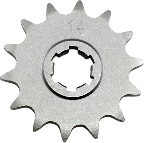 Parts Unlimited - Parts Unlimited Steel Front Sprocket - 14T - 27511-02B00