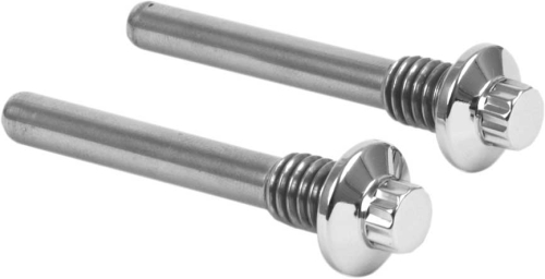 Diamond Engineering - Diamond Engineering Rear Caliper Mount 12-Point Polished Stainless Individual Brake Bolt Kit - PB504S