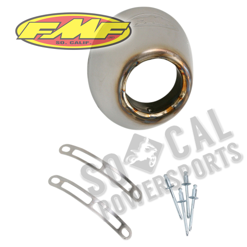 FMF Racing - FMF Racing Rear Cone Cap for Factory 4.1/Factory 4.1C/Factory 4.1RCT - Stainless Steel - 040636