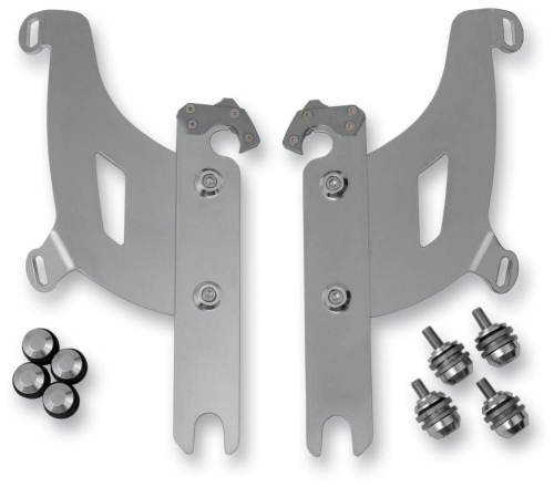 Memphis Shades - Memphis Shades Trigger-Lock Mount Kit for Bullet Fairing - Black - MEB1979