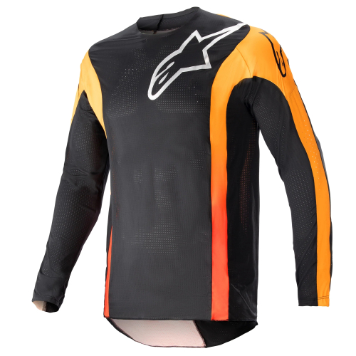 Alpinestars - Alpinestars Techstar Sein Jersey - 3761123-1041-LG - Black/Hot Orange - Large