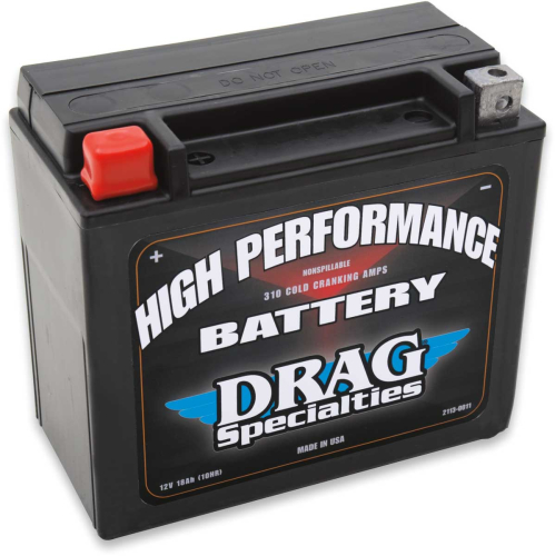 Drag Specialties - Drag Specialties High Performance Battery - DRGM72RBH