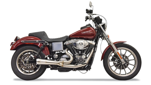 Bassani Manufacturing - Bassani Manufacturing The Ripper Short Road Rage 2:1 exhaust system - Stainless Steel - 1D5SS