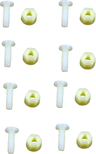 Zero Gravity - Zero Gravity Nylon Fastener Kit - White - 32-130
