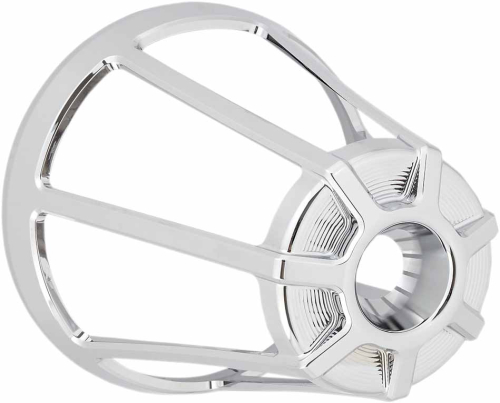 Arlen Ness - Arlen Ness Monster Sucker Air Cleaner Cover - Beveled - Chrome - 81-105