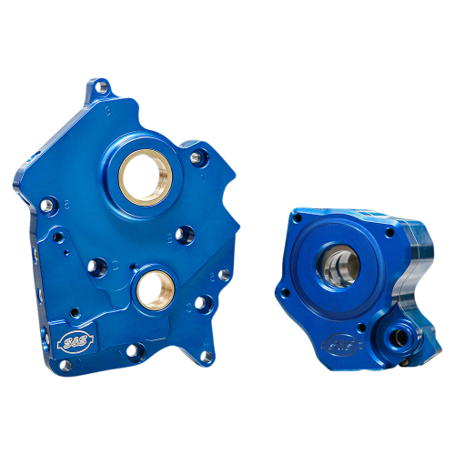 S&S Cycle - S&S Cycle Oil Pump and Cam Support Plate Kit with Oil-Cooled Engines - 310-0998B