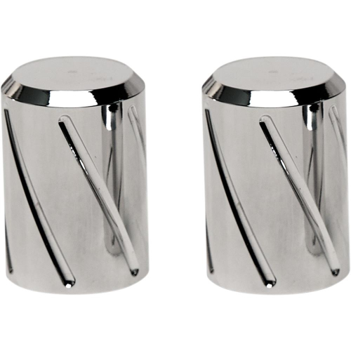 Pro Pad - Pro Pad Billet Docking Station Chrome Spiral Cover - 2pc. Long - DSC-SPRL-LC