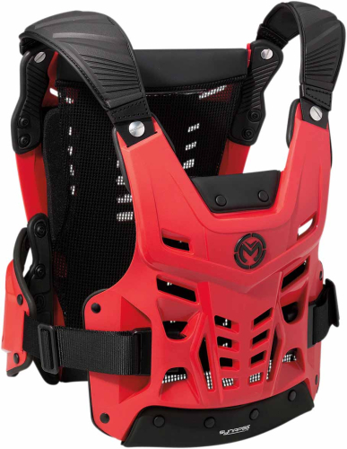 Moose Racing - Moose Racing CE Synapse Lite Roost Deflector - 2701-0996 - Red/Black - Md-Lg