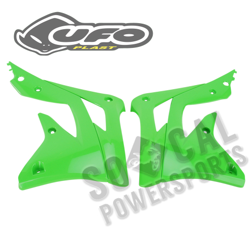 UFO Plastics - UFO Plastics Radiator Covers - KX Green - KA04719-026