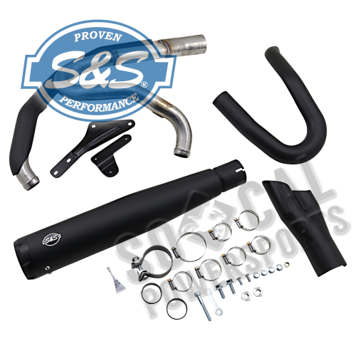 S&S Cycle - S&S Cycle Superstreet 2-into-1 Exhaust Systems - Race Only - 550-0857