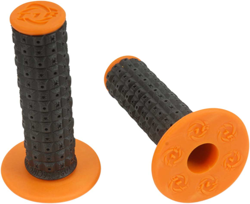 TORC1 Racing - TORC1 Racing Enduro MX Grips - Black/Orange - 2000-0205
