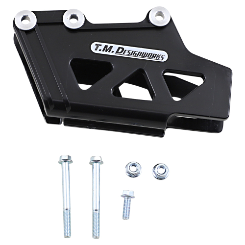 T.M. Designworks - T.M. Designworks Dirt Cross Polifibar Rear Chain Guide Shell - Black - RCG-SRM-BK