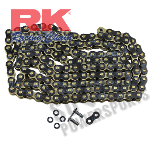 RK - RK 520 GXW BG XW-Ring Chain - Black/Gold - 150 Links - BG520GXW-150