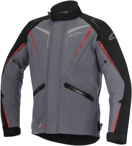 Alpinestars - Alpinestars Yokohama Drystar Jacket - 3206017-1018-L - Gray/Black/Red - Large