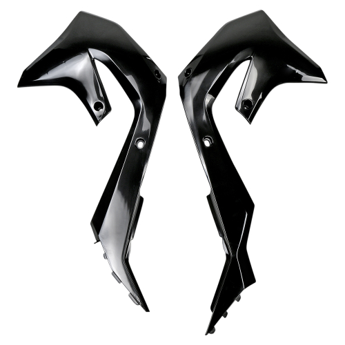 UFO Plastics - UFO Plastics Radiator Covers - Black - KA04751001