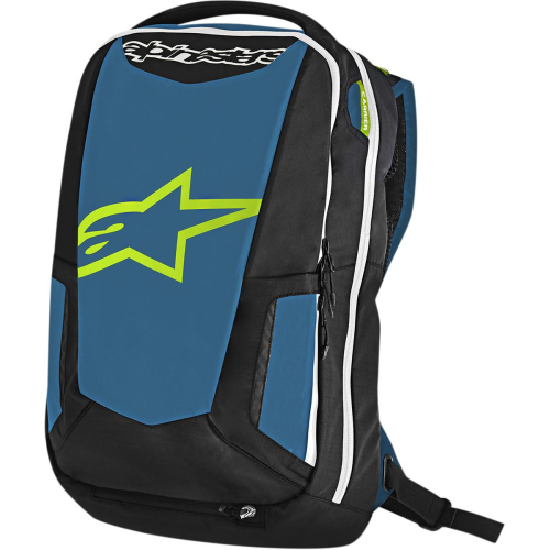 Alpinestars - Alpinestars City Hunter Backpack - Black/Blue/Lime - 61077177016