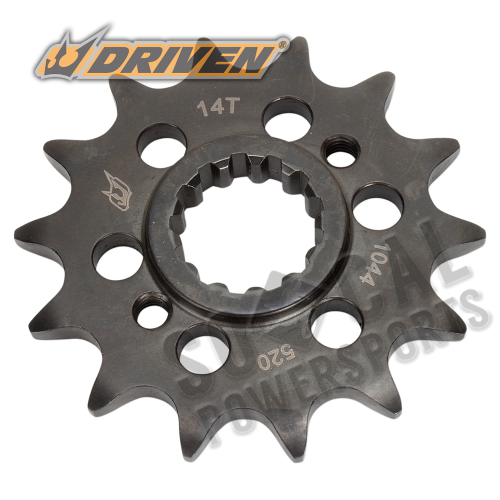 Driven Racing - Driven Racing Steel Front Sprocket - 14T - 1044-520-14T