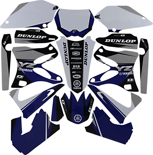DCOR - DCOR COR 9 Yamaha Complete Graphics Kit - White - 20-50-124