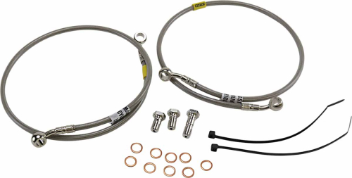 Galfer Brakes - Galfer Brakes Stainless Steel Front Hydraulic Brake Line Kit - FK003D928-2