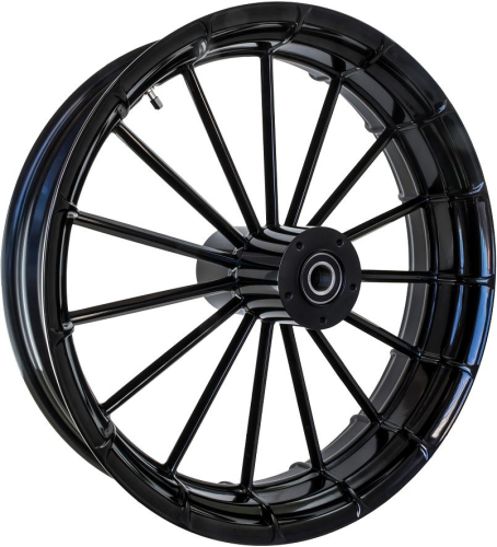 Bagger Nation - Bagger Nation SRT Performance Wide Tire Kit - with Shredder Wheel - Black - SRT-KIT-14-SHR-B