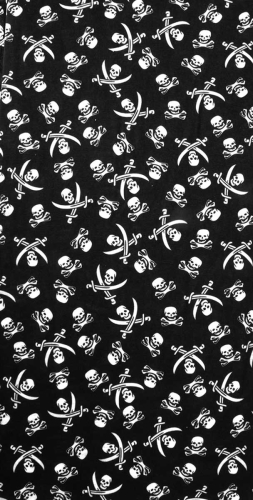 Schampa - Schampa Tube - TUBE-20 - Mini Skulls/Swords - OSFM