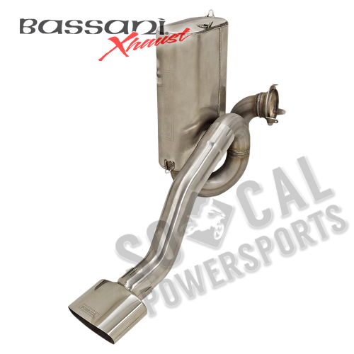 Bassani Manufacturing - Bassani Manufacturing Performance Side Exit Exhaust System - 6S27